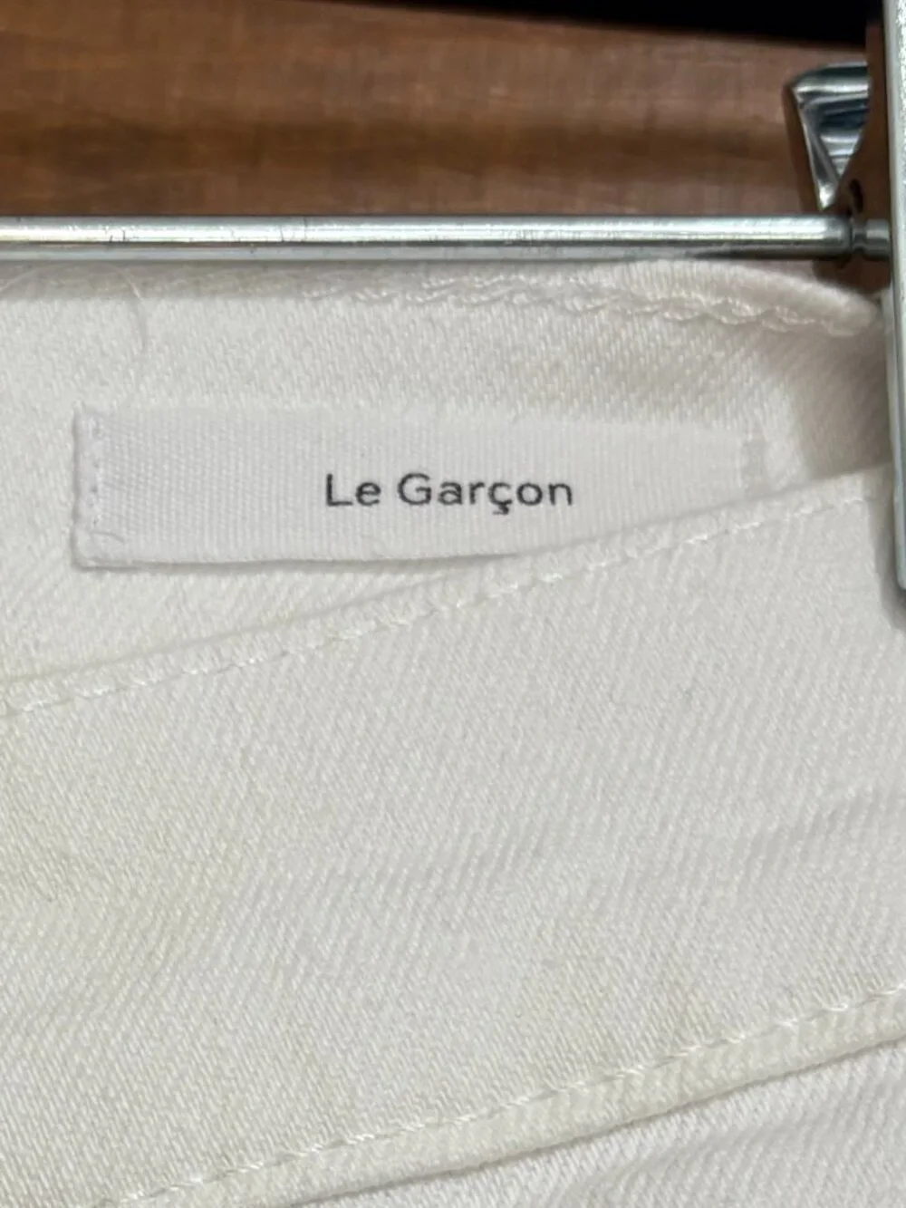 FRAME Le Garçon White Straight Leg Jeans Women’s Size 29